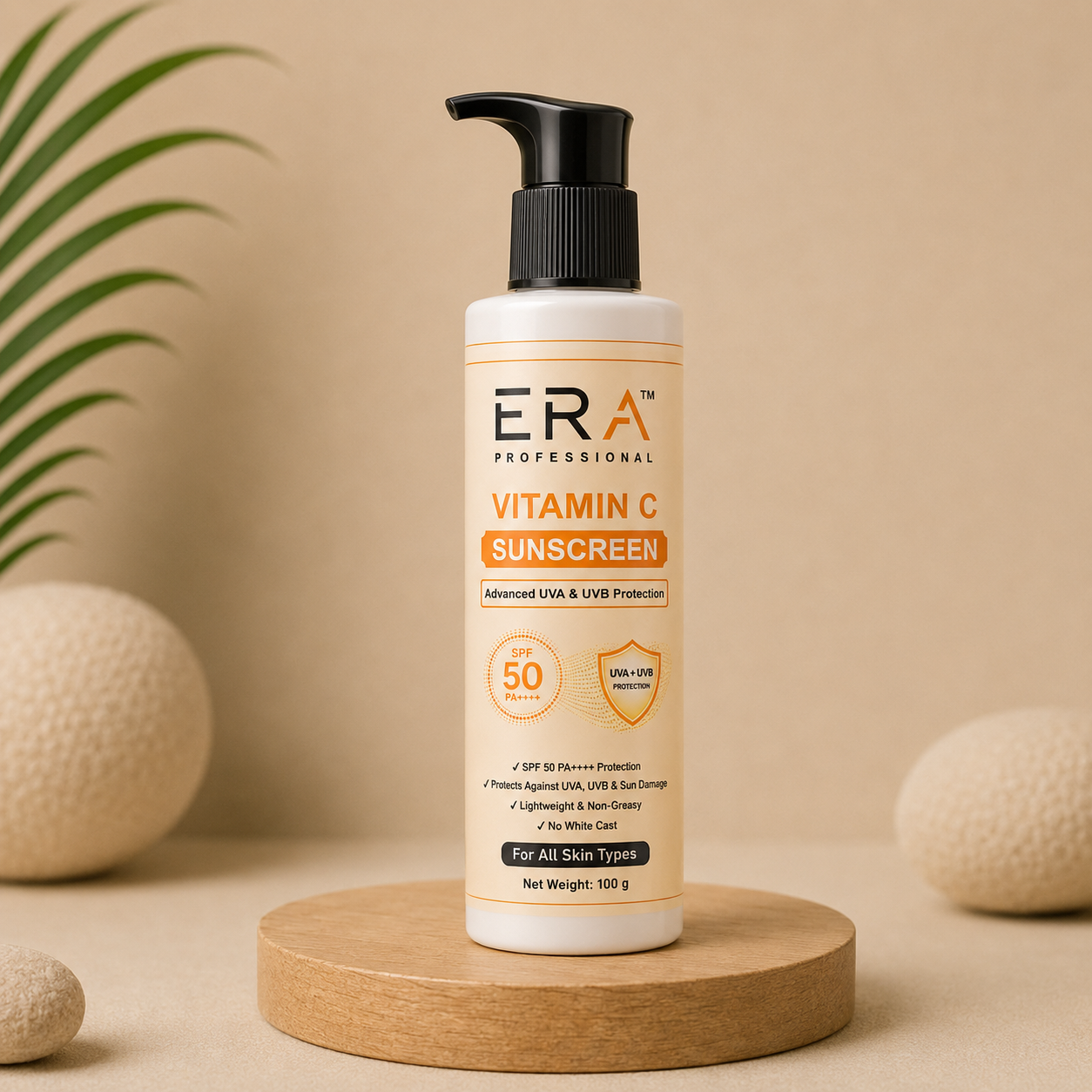 VITAMIN  C  Sunscreen WITH SPF 50