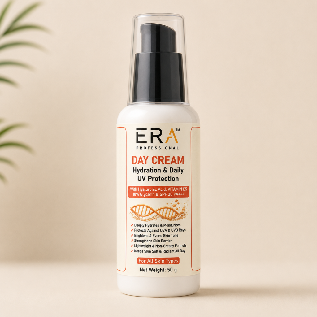 DAY CREAM   HYALURONIC ACID + GLYCERIN + SPF 30