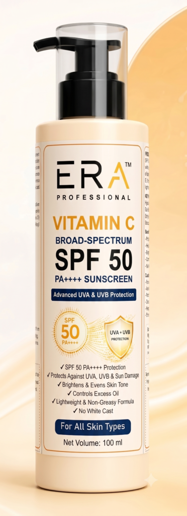 VITAMIN C Sunscreen WITH SPF 50